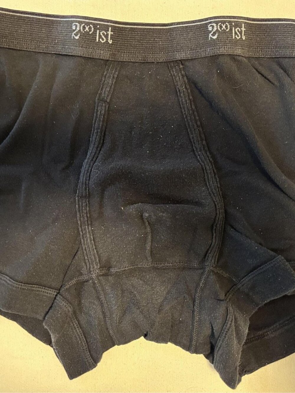 2(X)IST Black Long Leg Underwear Medium